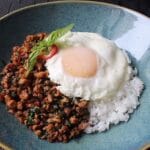 112. KHAD KRA PAO RAD KHAO KHAI DOW